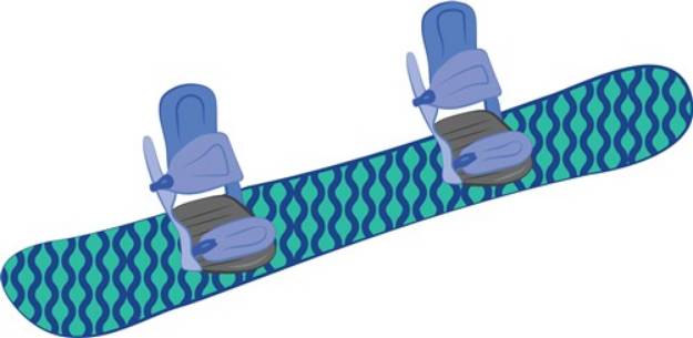 Picture of Snowboard SVG File