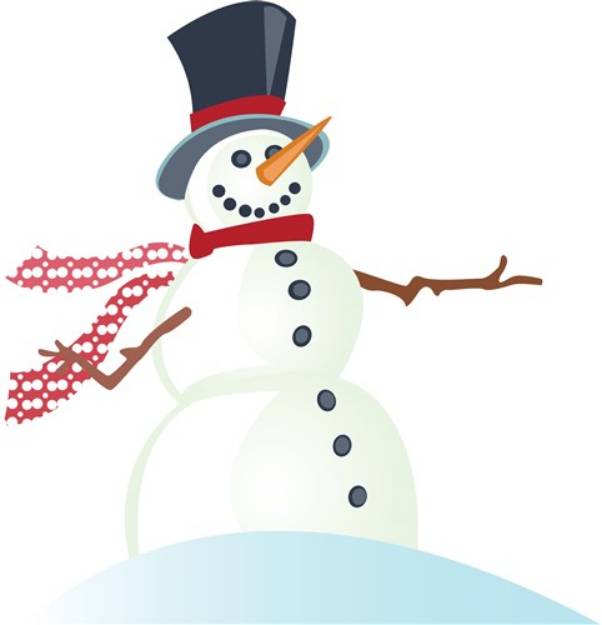Picture of Snowman SVG File