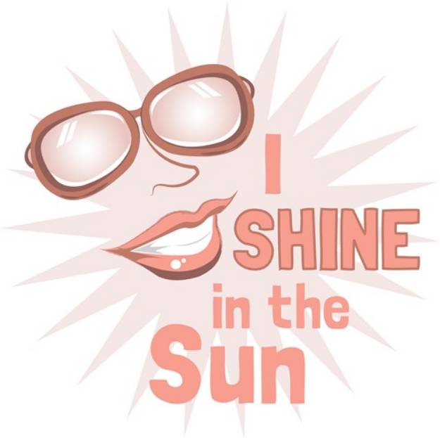 Picture of Shine In The Sun SVG File