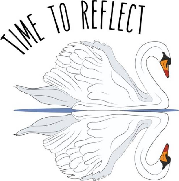 Picture of Time To Reflect SVG File