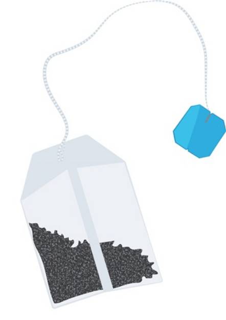 Picture of Tea Bag SVG File