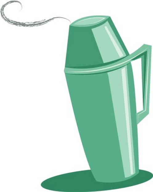 Picture of Coffee Thermos SVG File