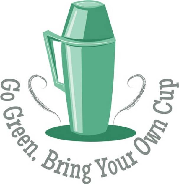 Picture of Bring Your Own Cup SVG File