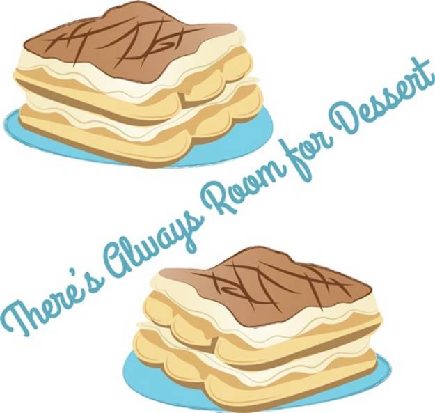 Picture of Always Room For Dessert SVG File