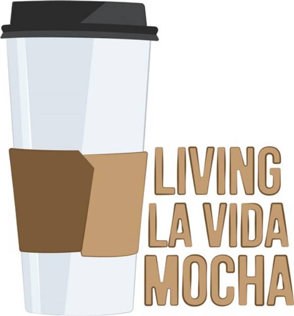 Picture of La Vida Mocha SVG File
