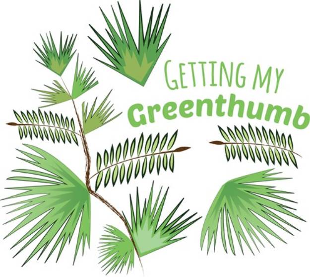 Picture of Getting My Greenthumb SVG File