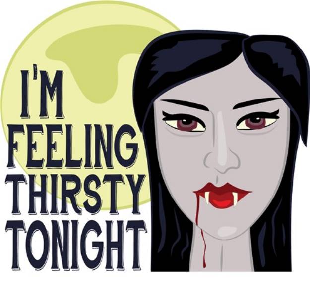 Picture of Feeling Thirsty SVG File