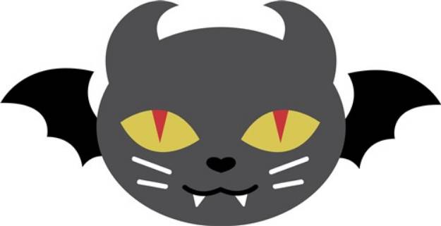 Picture of Vampire Cat SVG File