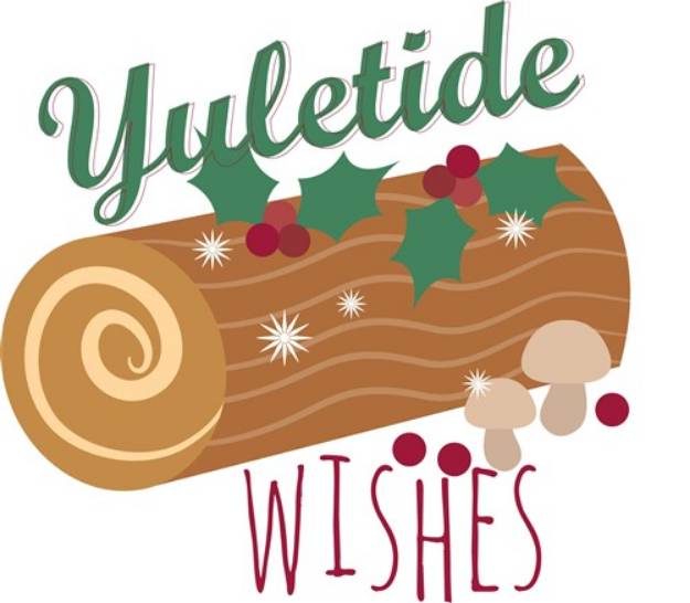 Picture of Yuletide Wishes SVG File