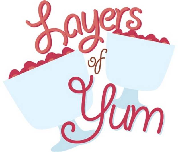 Picture of Layers Of Yum SVG File