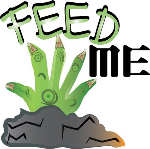 Picture of Feed Me SVG File