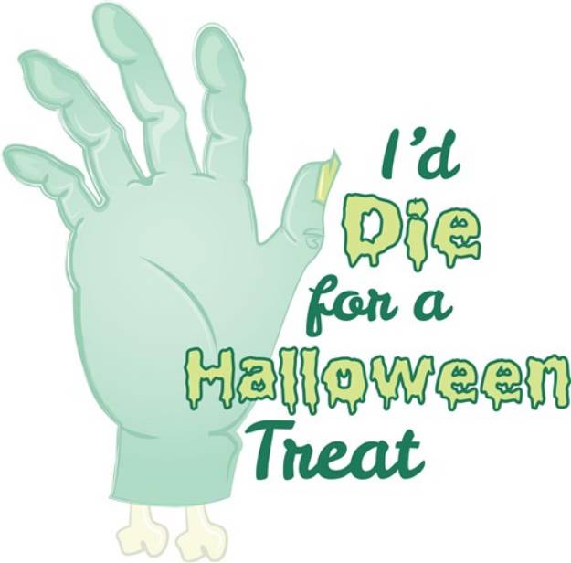 Picture of Halloween Treat SVG File
