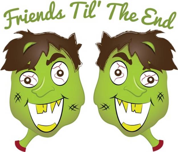 Picture of Friends Til The End SVG File