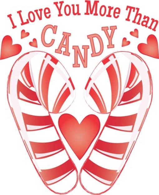 Picture of More Than Candy SVG File