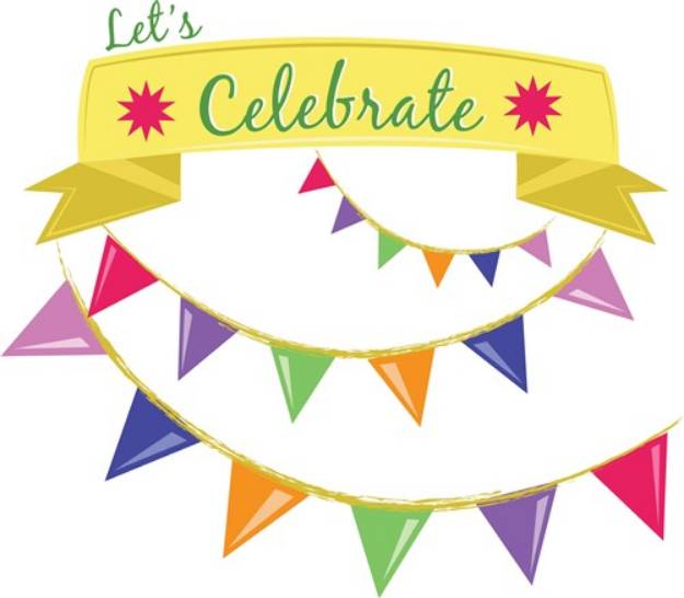 Picture of Lets Celebrate SVG File