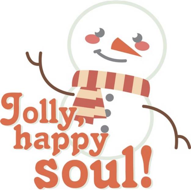 Picture of Jolly Happy Soul SVG File