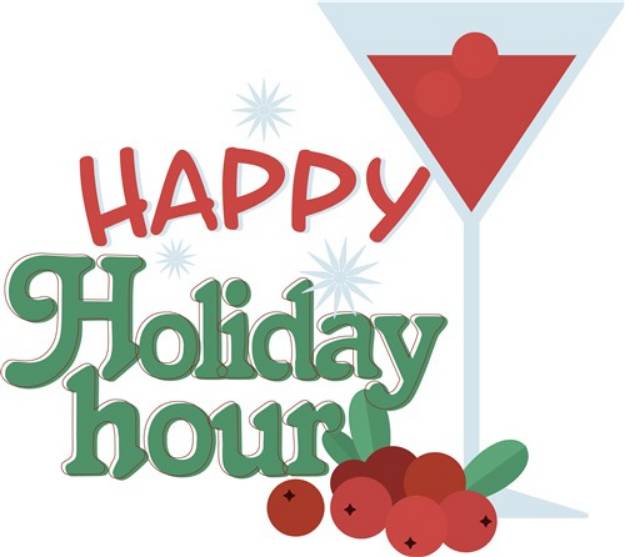 Picture of Holiday Hour SVG File