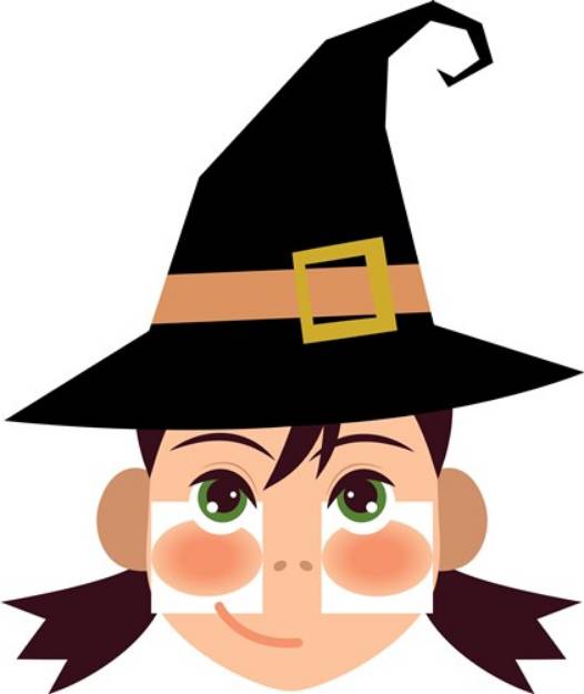 Picture of Halloween Witch SVG File