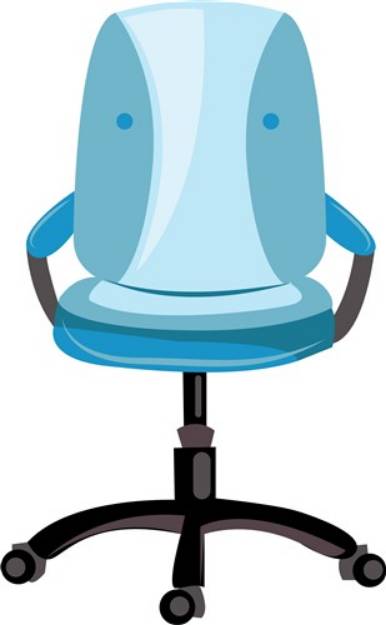 Picture of Office Chair SVG File