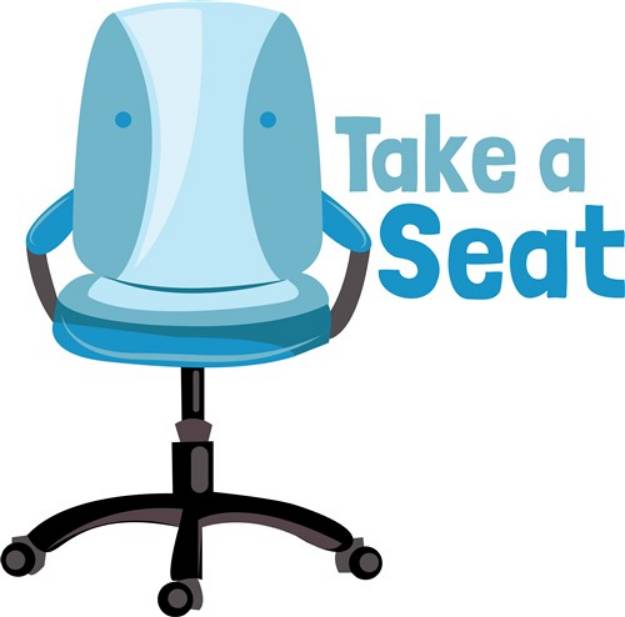 Picture of Take A Seat SVG File