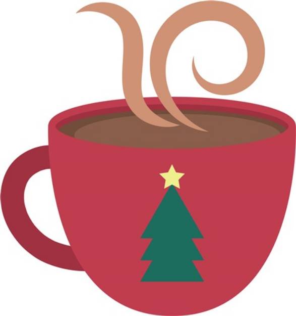 Picture of Christmas Drink SVG File