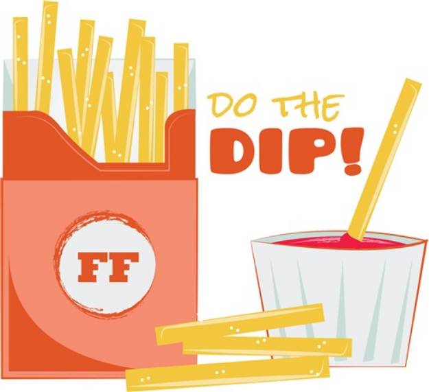 Picture of Do The Dip SVG File