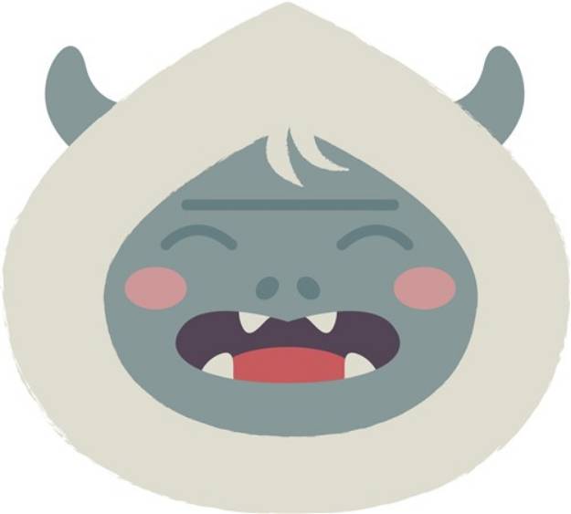 Picture of Yeti Head SVG File
