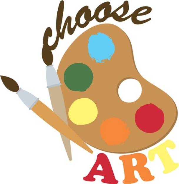 Picture of Choose Art SVG File