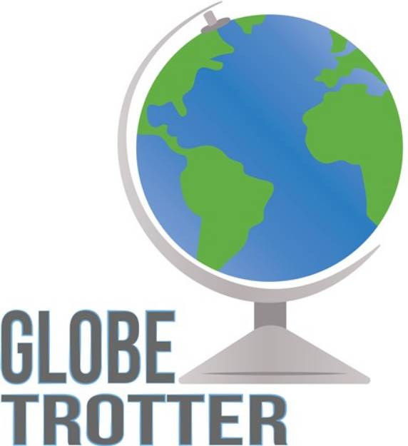 Picture of Globe Trotter SVG File