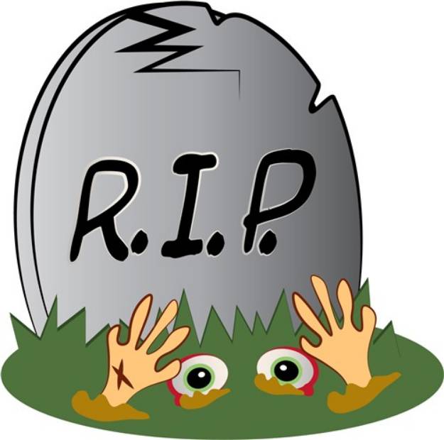 Picture of RIP Grave SVG File