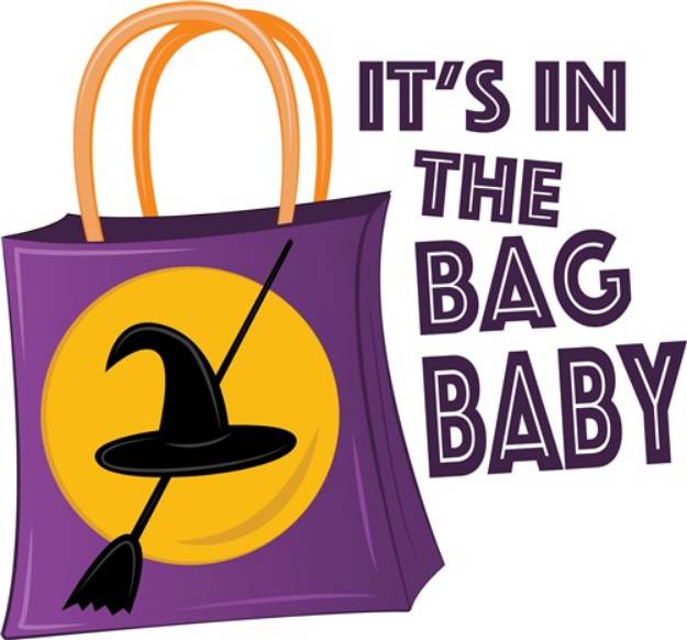 Picture of In The Bag Baby SVG File
