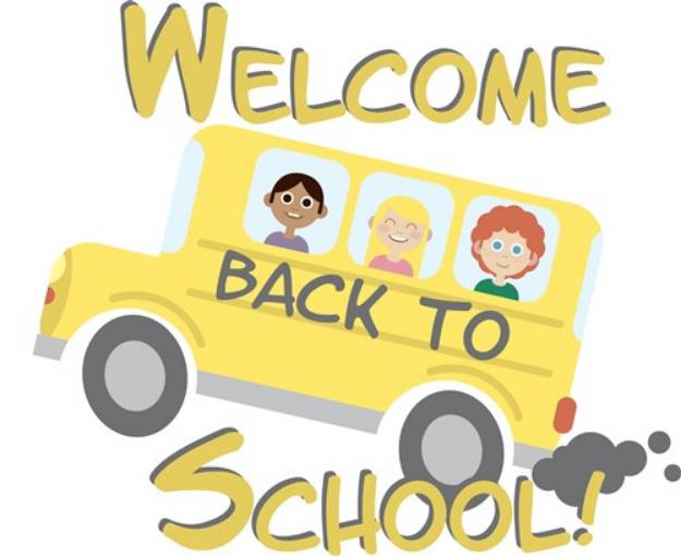 Picture of Welcome Back To School SVG File