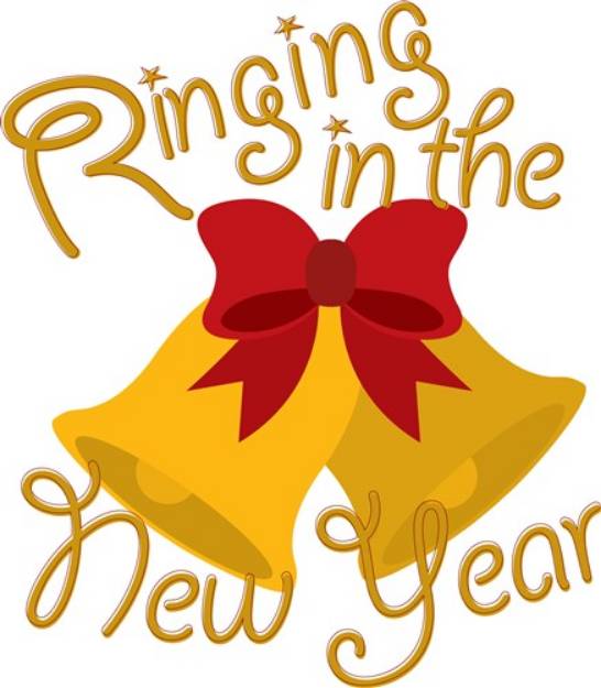 Picture of Ringing In The New Year SVG File