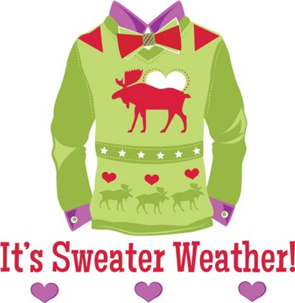 Picture of Sweater Weather SVG File