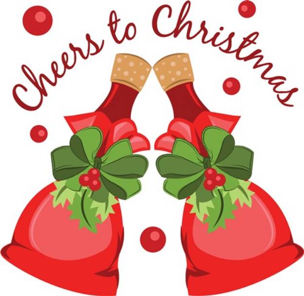 Picture of Christmas Cheers SVG File
