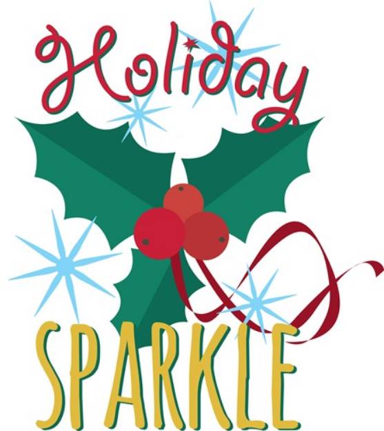 Picture of Holiday Sparkle SVG File