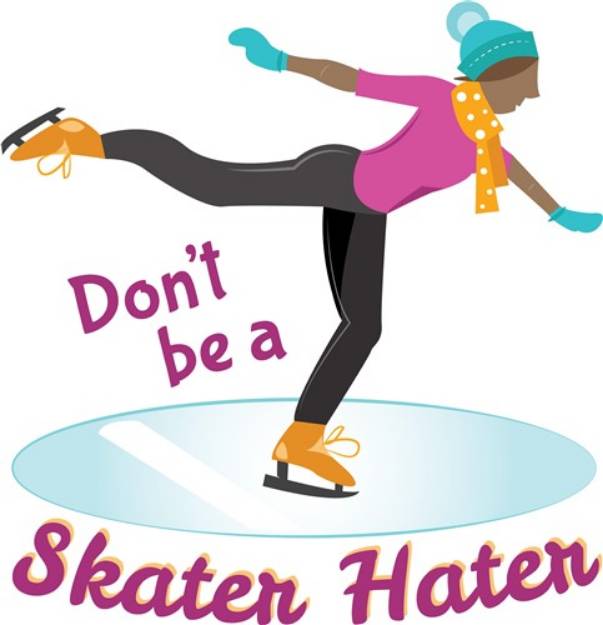 Picture of Skater Hater SVG File