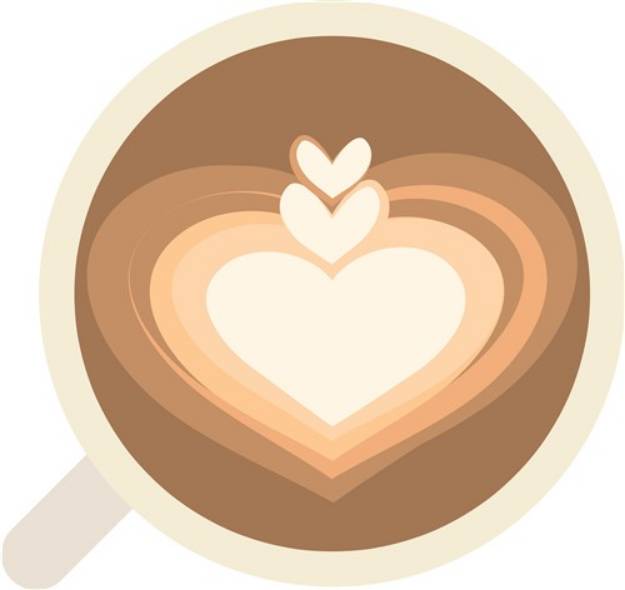 Picture of Cafe Latte SVG File
