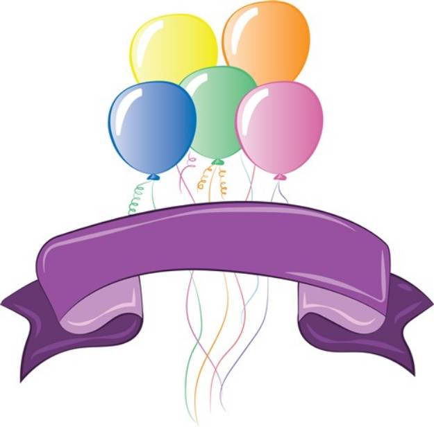 Picture of Balloons SVG File