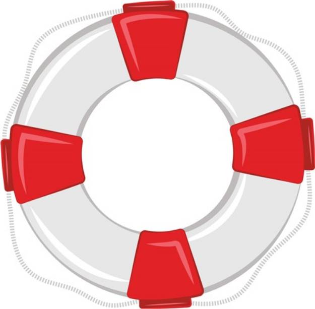 Picture of Life Preserver SVG File