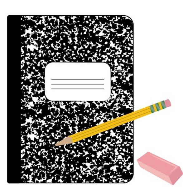 Picture of School Supplies SVG File