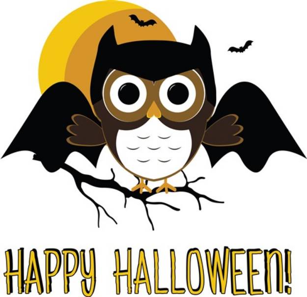 Picture of Halloween Owl SVG File