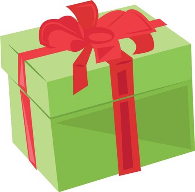 Picture of Gift Box SVG File