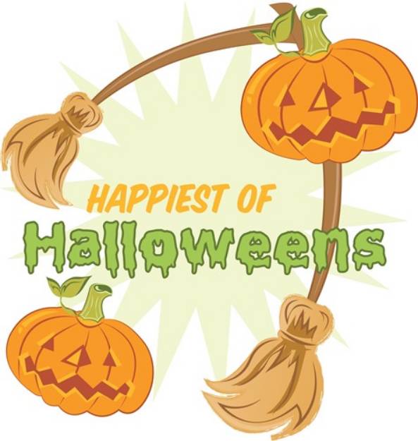 Picture of Happiest Of Halloweens SVG File