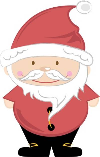 Picture of Santa Clause SVG File