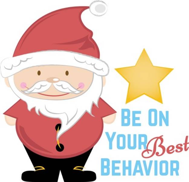 Picture of Best Behavior SVG File