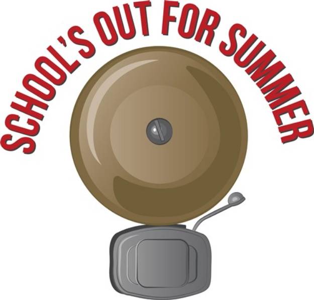 Picture of Schools Out For Summer SVG File