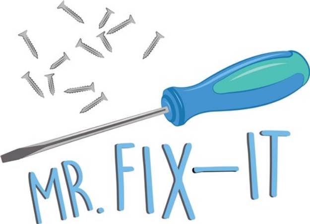 Picture of Mr Fix-it SVG File