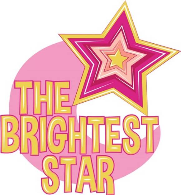 Picture of Brightest Star SVG File