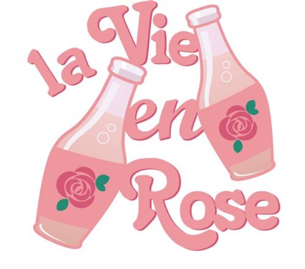 Picture of Vie En Rose SVG File